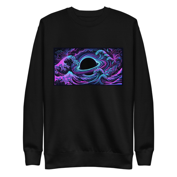 IMBRIUM premium sweatshirt front view with space-inspired design