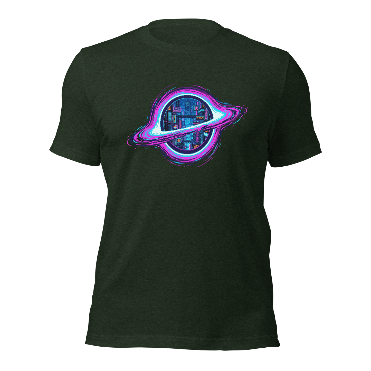 Pixelfuture Event Horizon - T-shirt by IMBRIUM - view 7