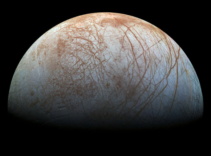Europa surface from Galileo — NASA/JPL-Caltech/SETI Institute
