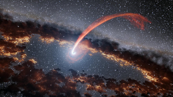 Magnetar illustration with magnetic field lines — NASA/CXC/SAO