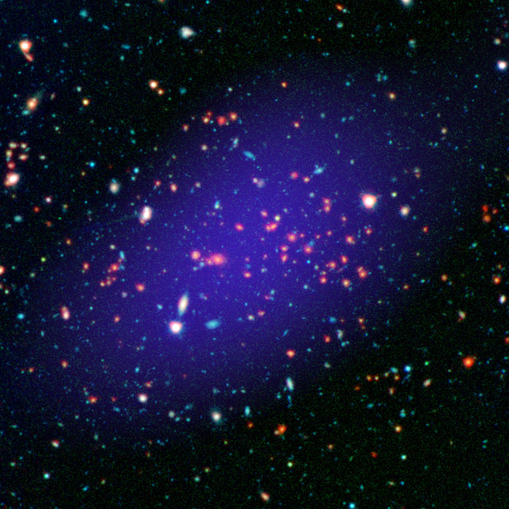 Galaxy cluster — NASA/ESA/Hubble