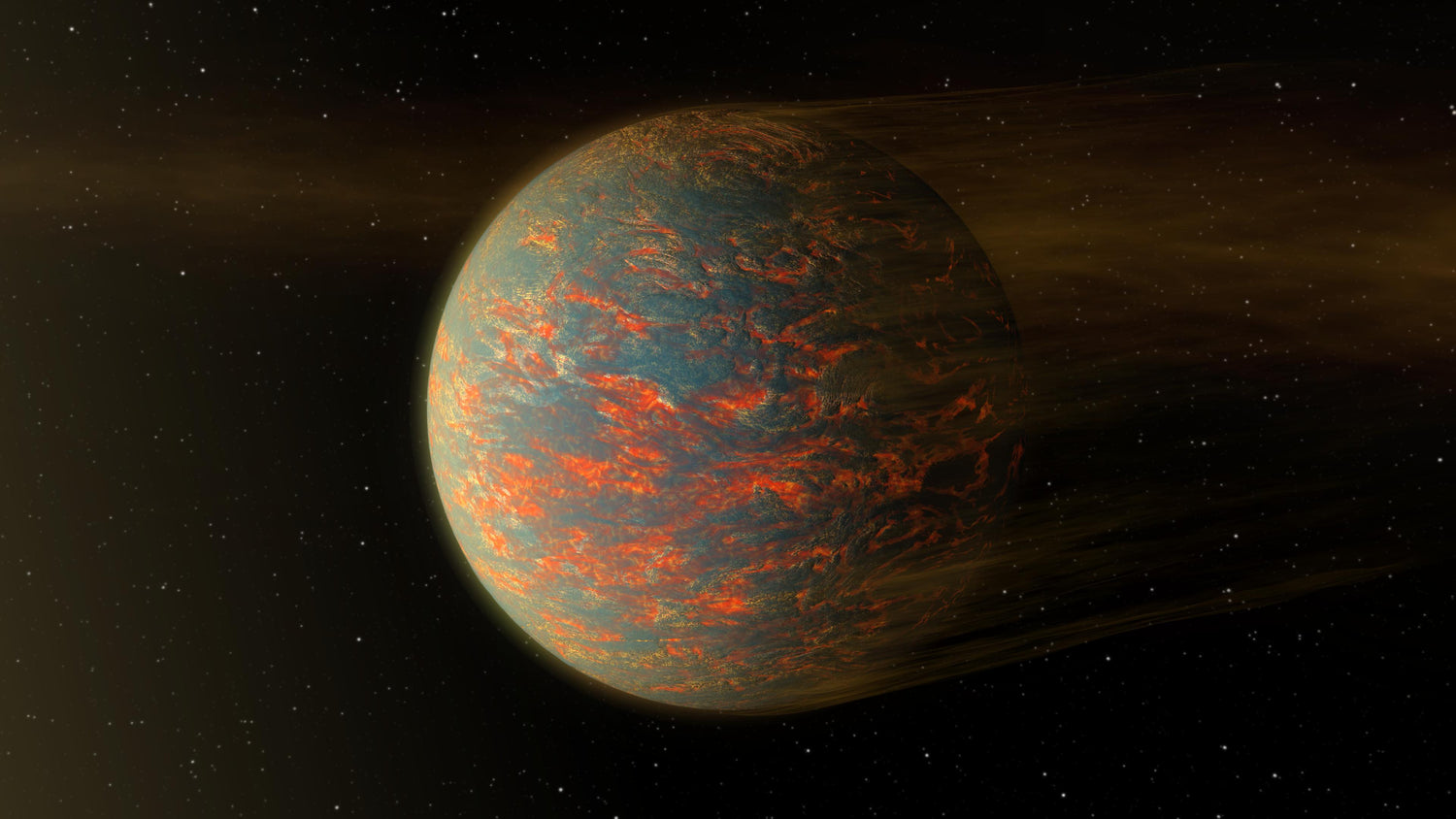 Exotic planet illustration — NASA/JPL-Caltech