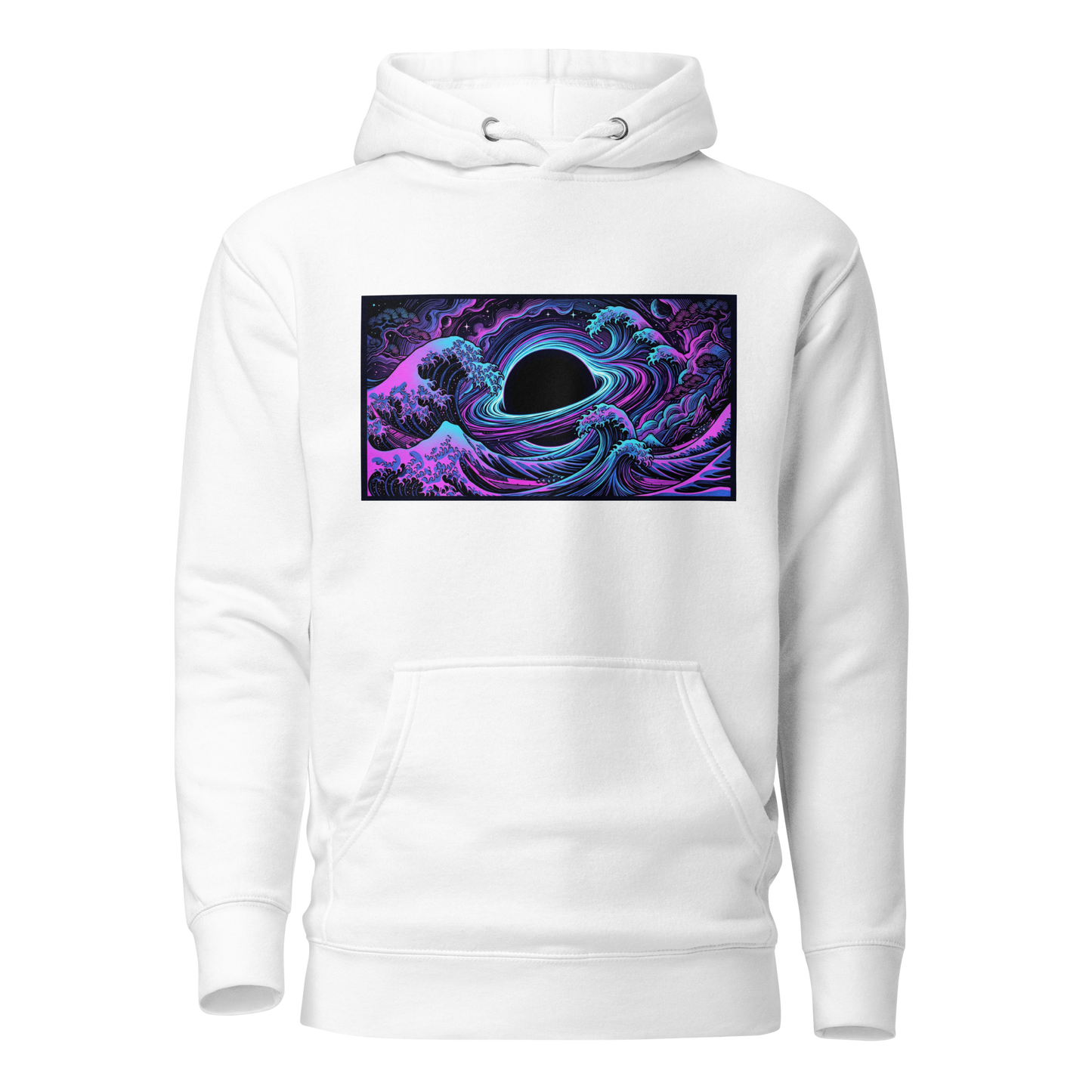 Hokusai Event Horizon - Pullover Hoodie by IMBRIUM - view 6