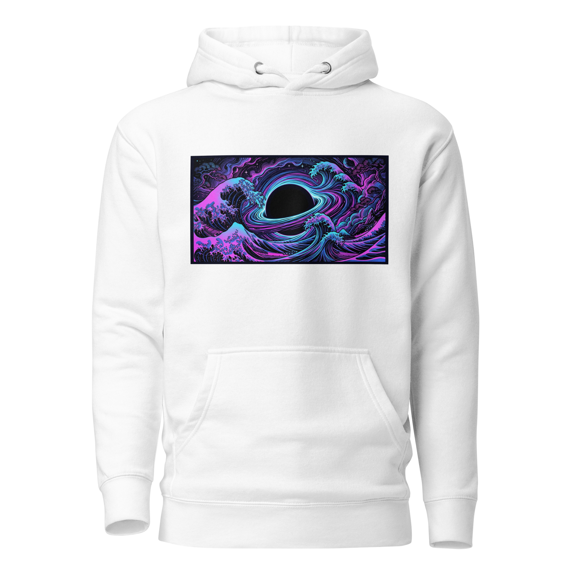 Hokusai Event Horizon - Pullover Hoodie by IMBRIUM - view 6