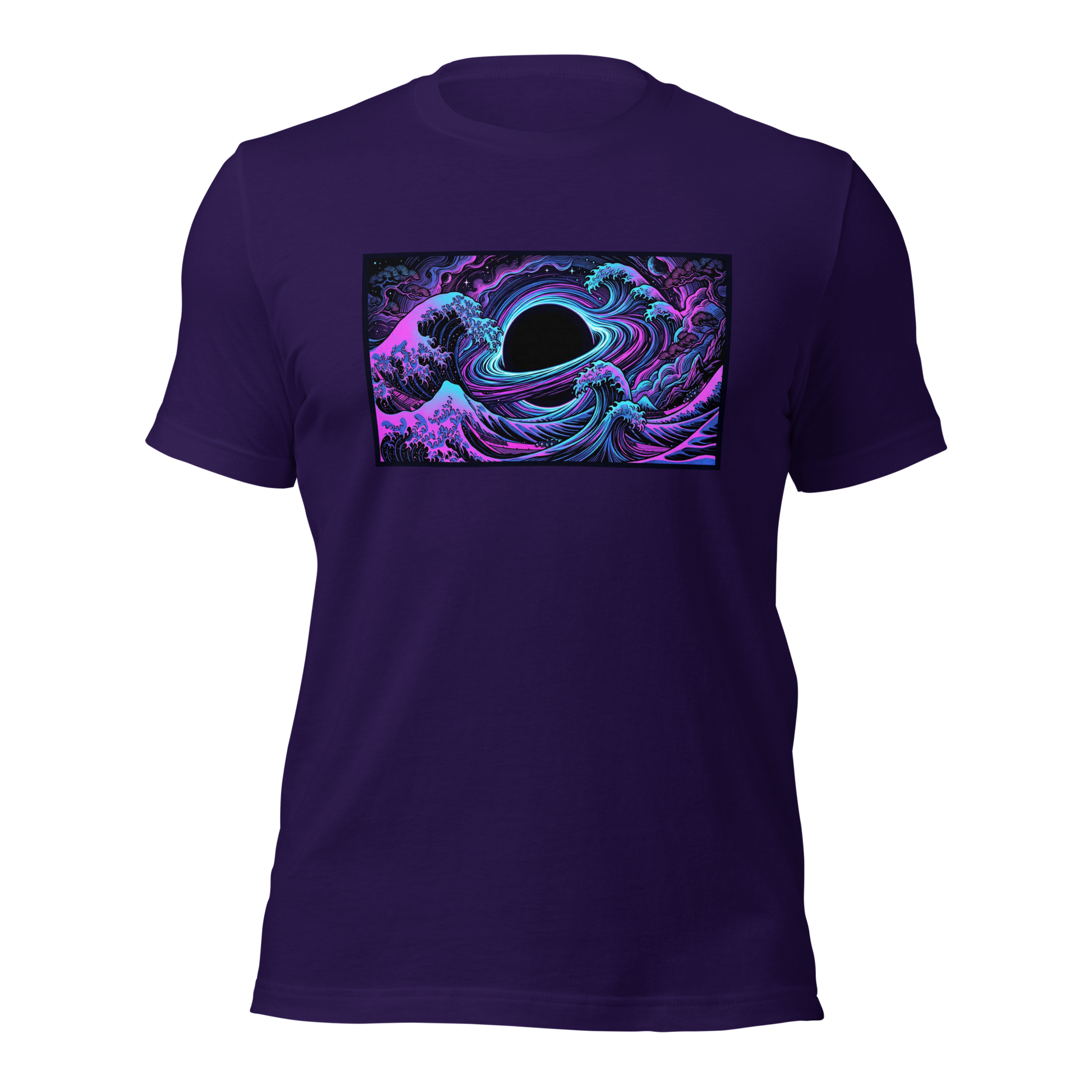 Hokusai Event Horizon t-shirt lifestyle view worn casually